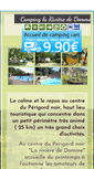 Mobile Screenshot of camping-riviere-domme.com